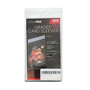 Ultra Pro 100-Count One-Touch Resealable Graded Card Poly Bag Sleeves
